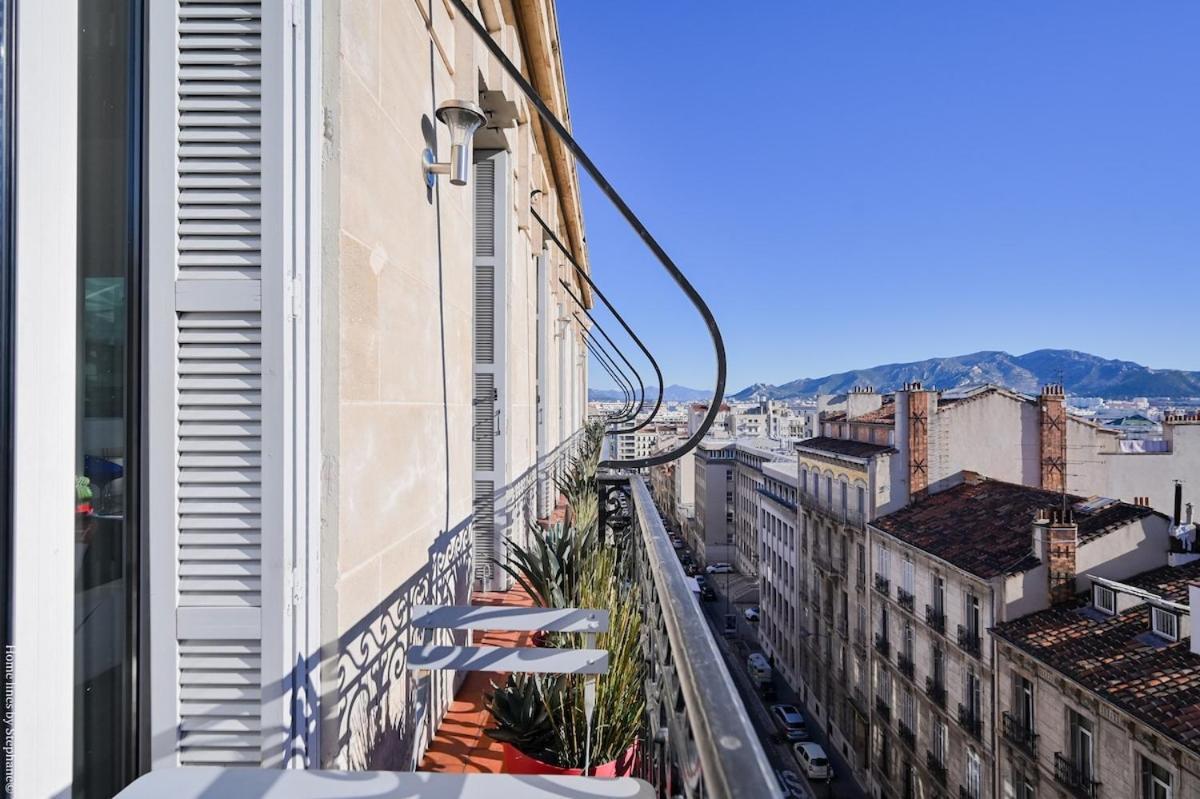 Loft Stern, Carre D'Or Marseille, 10 Pers, 3 Chambres, 260 M2, Dernier Etage Bagian luar foto